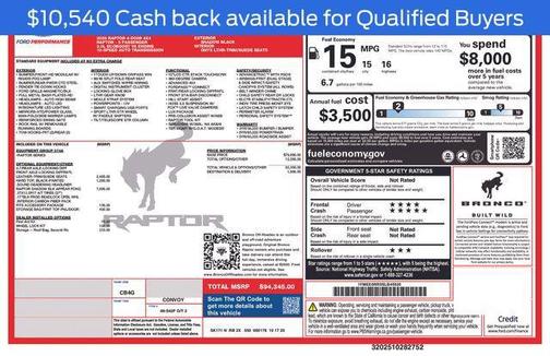 2025 Ford Bronco Raptor