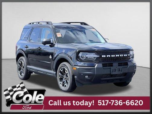 SHADOW BLACK 2025 Ford Bronco Sport Outer Banks