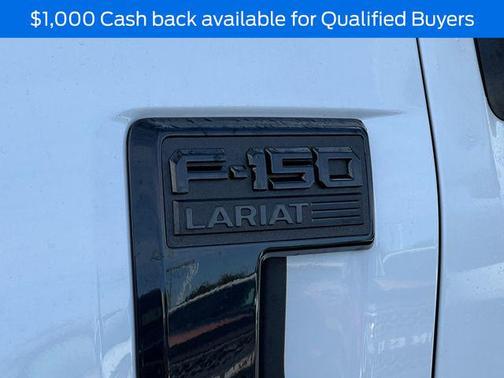 STAR WHITE METALLIC TRICOAT 2026 Ford F-150 Lariat