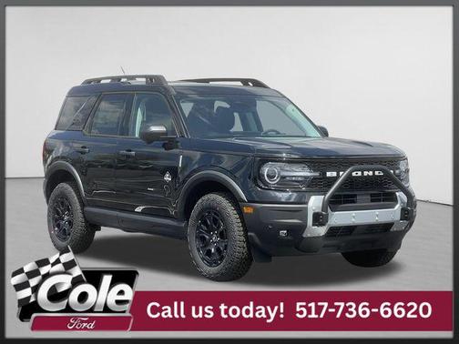 SHADOW BLACK 2025 Ford Bronco Sport Outer Banks