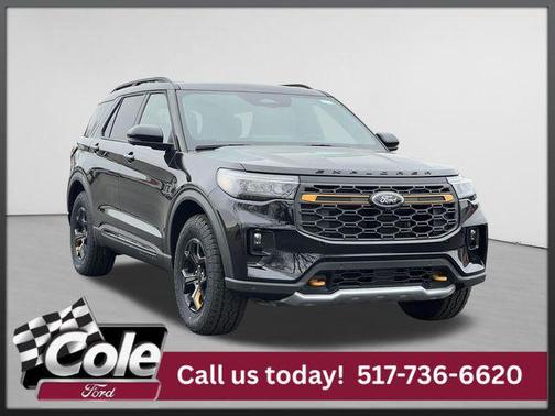 AGATE BLACK METALLIC 2026 Ford Explorer Tremor