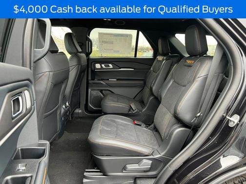 AGATE BLACK METALLIC 2026 Ford Explorer Tremor