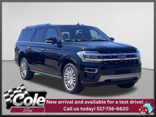 AGATE BLACK METALLIC 2023 Ford Expedition Max Limited