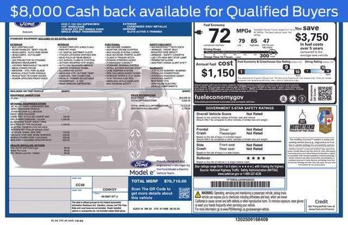 2025 Ford F-150 Lightning Flash