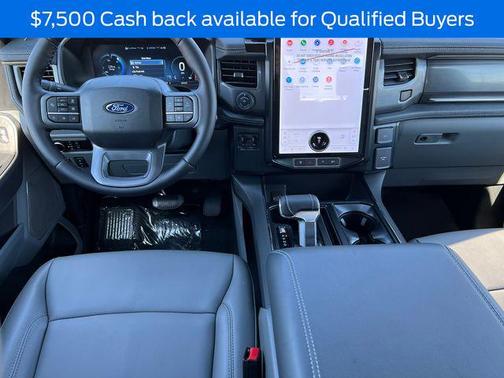 CARBONIZED GRAY METALLIC 2025 Ford F-150 Lightning Flash