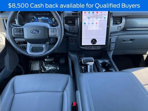 CARBONIZED GRAY METALLIC 2025 Ford F-150 Lightning Flash