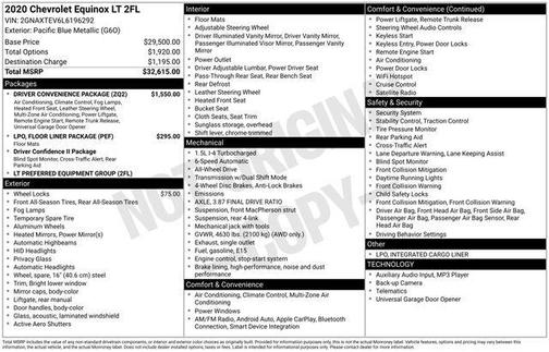 2020 Chevrolet Equinox 1LT