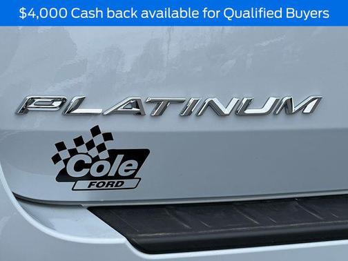 SPACE WHITE METALLIC 2026 Ford Explorer Platinum