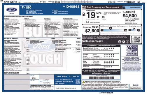 AGATE BLACK METALLIC 2026 Ford F-150 XLT