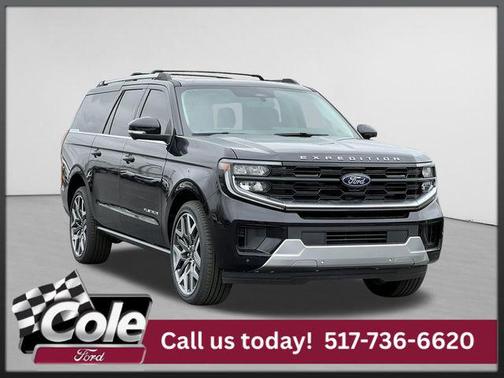 AGATE BLACK METALLIC 2025 Ford Expedition Max Platinum
