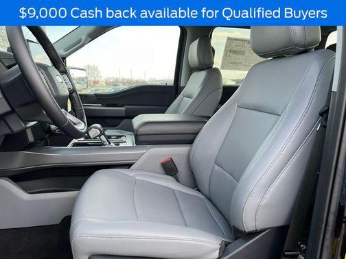 AGATE BLACK METALLIC 2025 Ford F-150 Lightning Flash