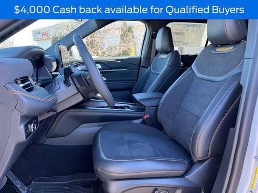 SPACE WHITE METALLIC 2026 Ford Explorer Tremor