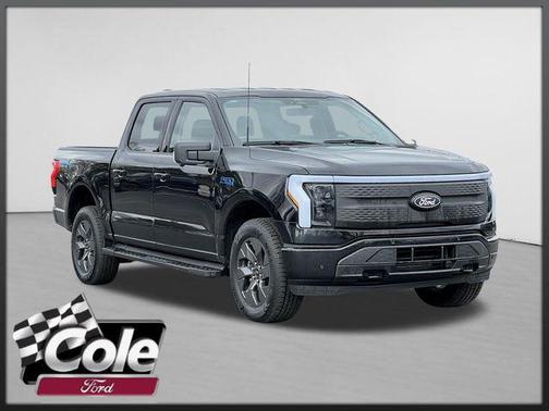 AGATE BLACK METALLIC 2024 Ford F-150 Lightning Flash