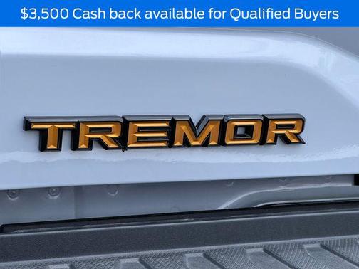 SPACE WHITE METALLIC 2025 Ford F-150 Tremor