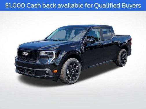 SHADOW BLACK 2025 Ford Maverick Lobo
