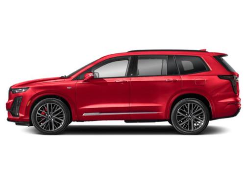 Radiant Red Tintcoat 2025 Cadillac XT6 Sport AWD
