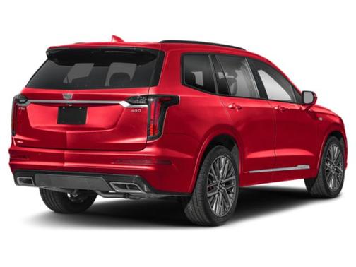 Radiant Red Tintcoat 2025 Cadillac XT6 Sport AWD