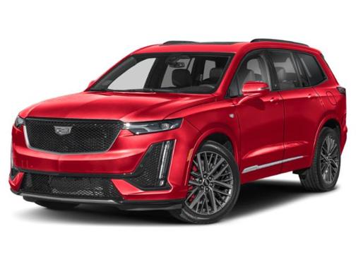 Radiant Red Tintcoat 2025 Cadillac XT6 Sport AWD