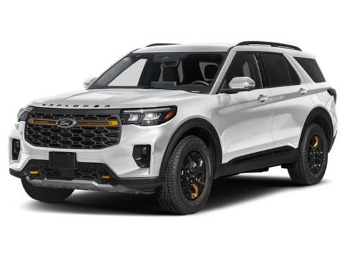 SPACE WHITE METALLIC 2026 Ford Explorer Tremor