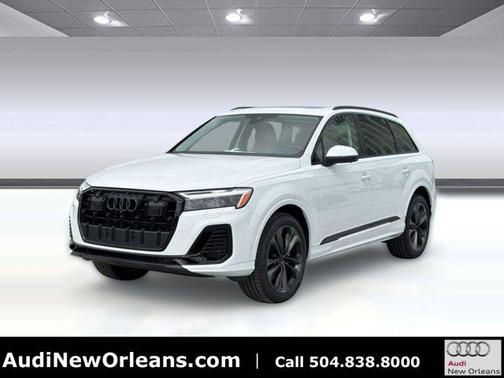 Glacier White Metallic 2026 Audi Q7 55 Premium Plus