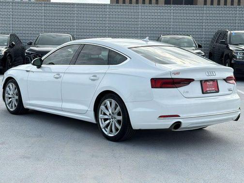 White 2018 Audi A5 2.0T Premium