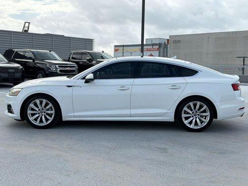 White 2018 Audi A5 2.0T Premium