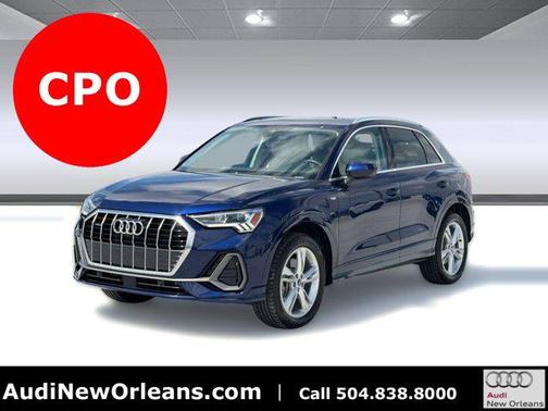 Navarra Blue Metallic 2023 Audi Q3 45 S line Premium Plus
