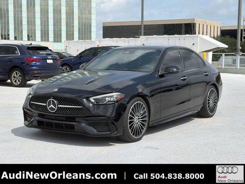 Black 2023 Mercedes-Benz C-Class Sedan