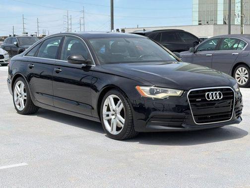 Black 2015 Audi A6 2.0T Premium
