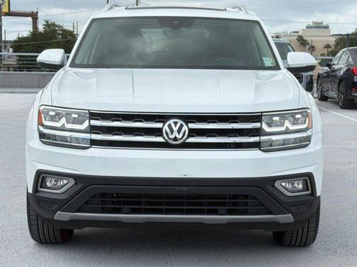 Pure White 2019 Volkswagen Atlas 3.6L SEL