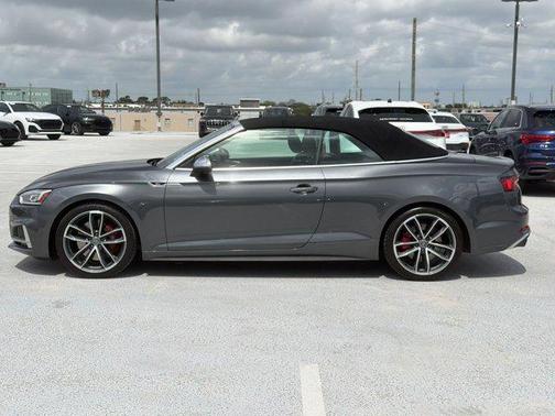 Daytona Gray Pearl Effect/Black Roof 2018 Audi S5 3.0T Premium Plus