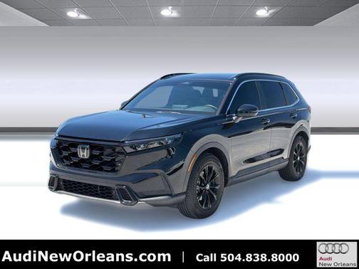 Crystal Black Pearl 2025 Honda CR-V Hybrid Sport FWD