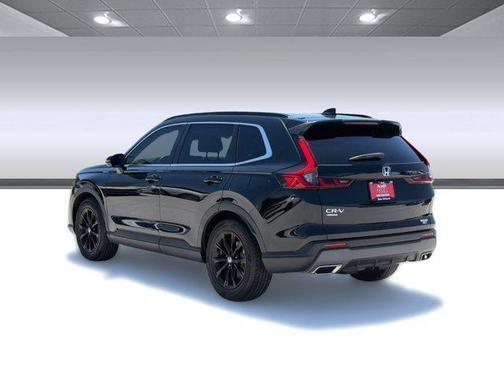 Crystal Black Pearl 2025 Honda CR-V Hybrid Sport FWD