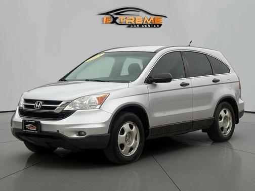 Alabaster Silver Metallic 2011 Honda CR-V LX