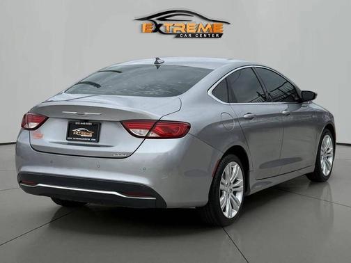 Billet Silver Metallic Clearcoat 2015 Chrysler 200 Limited