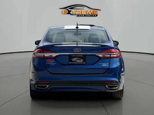 Lightning Blue 2018 Ford Fusion Titanium