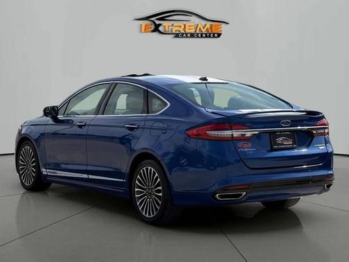 Lightning Blue 2018 Ford Fusion Titanium
