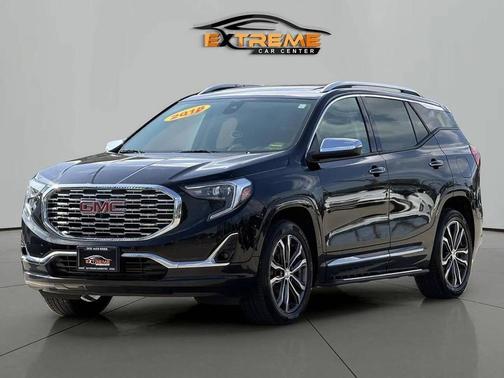 Ebony Twilight Metallic 2018 GMC Terrain Denali