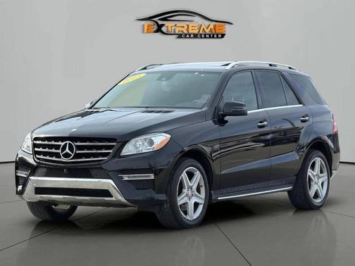 Black 2015 Mercedes-Benz M-Class 4MATIC