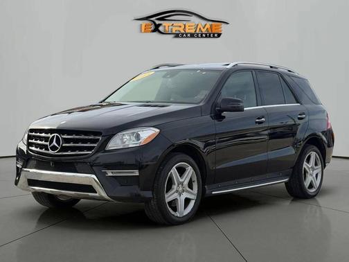 Black 2015 Mercedes-Benz M-Class 4MATIC