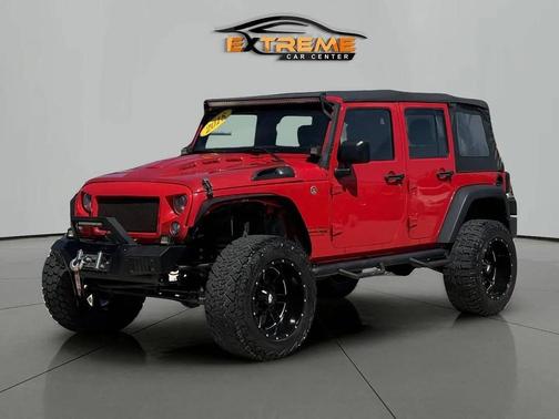 Firecracker Red Clearcoat 2018 Jeep Wrangler JK Unlimited Sport