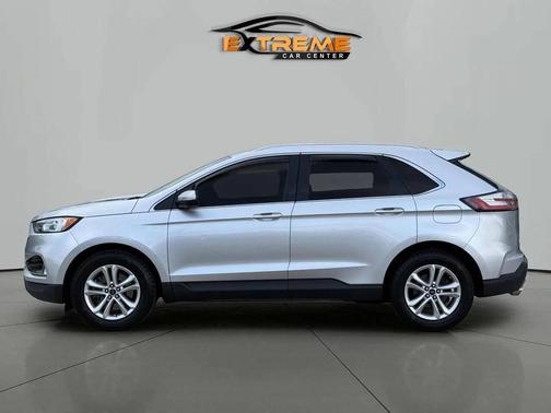 Ingot Silver Metallic 2019 Ford Edge SEL