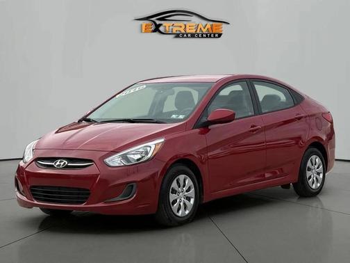 Boston Red Metallic 2016 Hyundai Accent SE