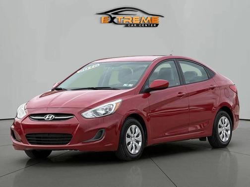 Boston Red Metallic 2016 Hyundai Accent SE