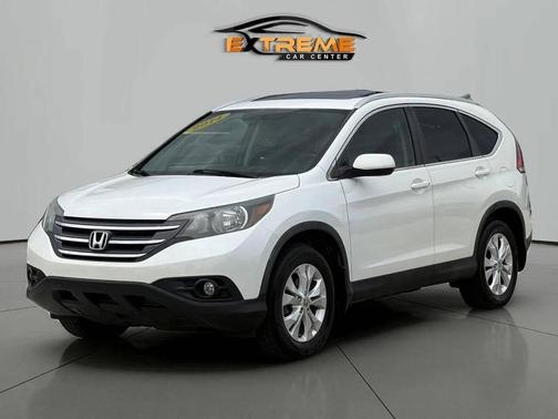 White Diamond Pearl 2014 Honda CR-V EX-L