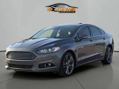 Sterling Gray Metallic 2014 Ford Fusion Titanium
