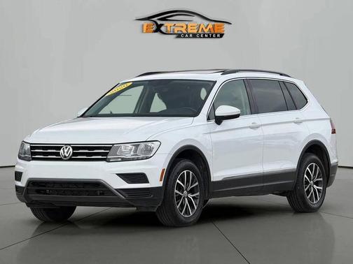 Pure White 2020 Volkswagen Tiguan 2.0T SE 4MOTION