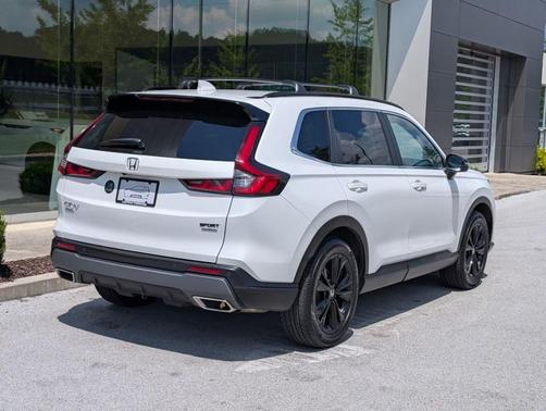 Platinum White Pearl 2023 Honda CR-V Hybrid Sport Touring