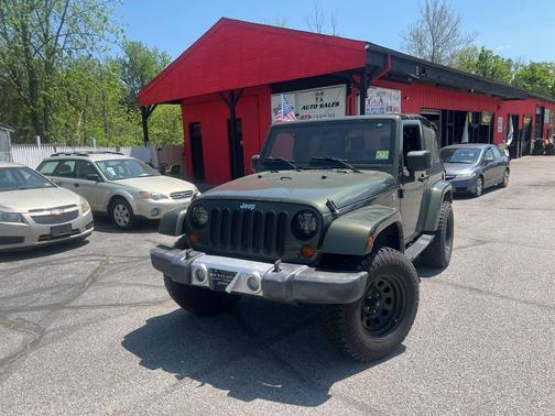 Cream 2008 Jeep Wrangler Sahara