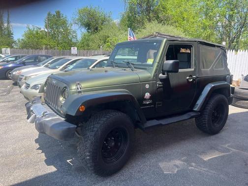 Cream 2008 Jeep Wrangler Sahara